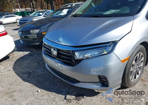 2021 Honda Odyssey Ex-L from USA, damaged, VIN 5FNRL6H73MB020298